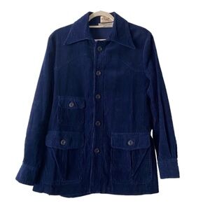 Vintage St. Leger made in Korea corduroy shacket button closure vintage size 38
